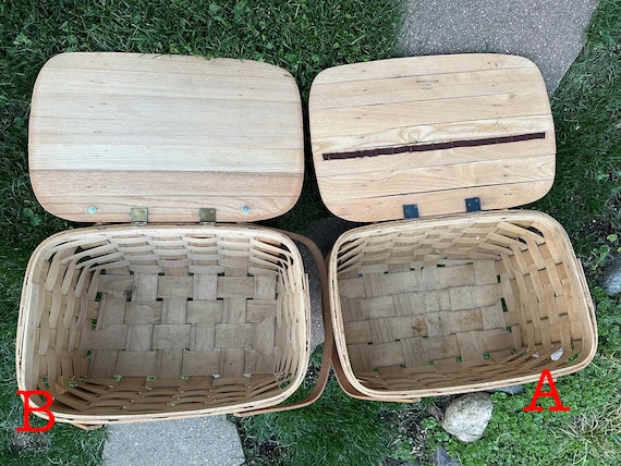 Basketville Picnic Basket Putney Vermont Vintage - Etsy