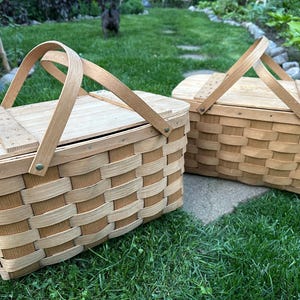 Basketville picnic basket Putney Vermont Vintage