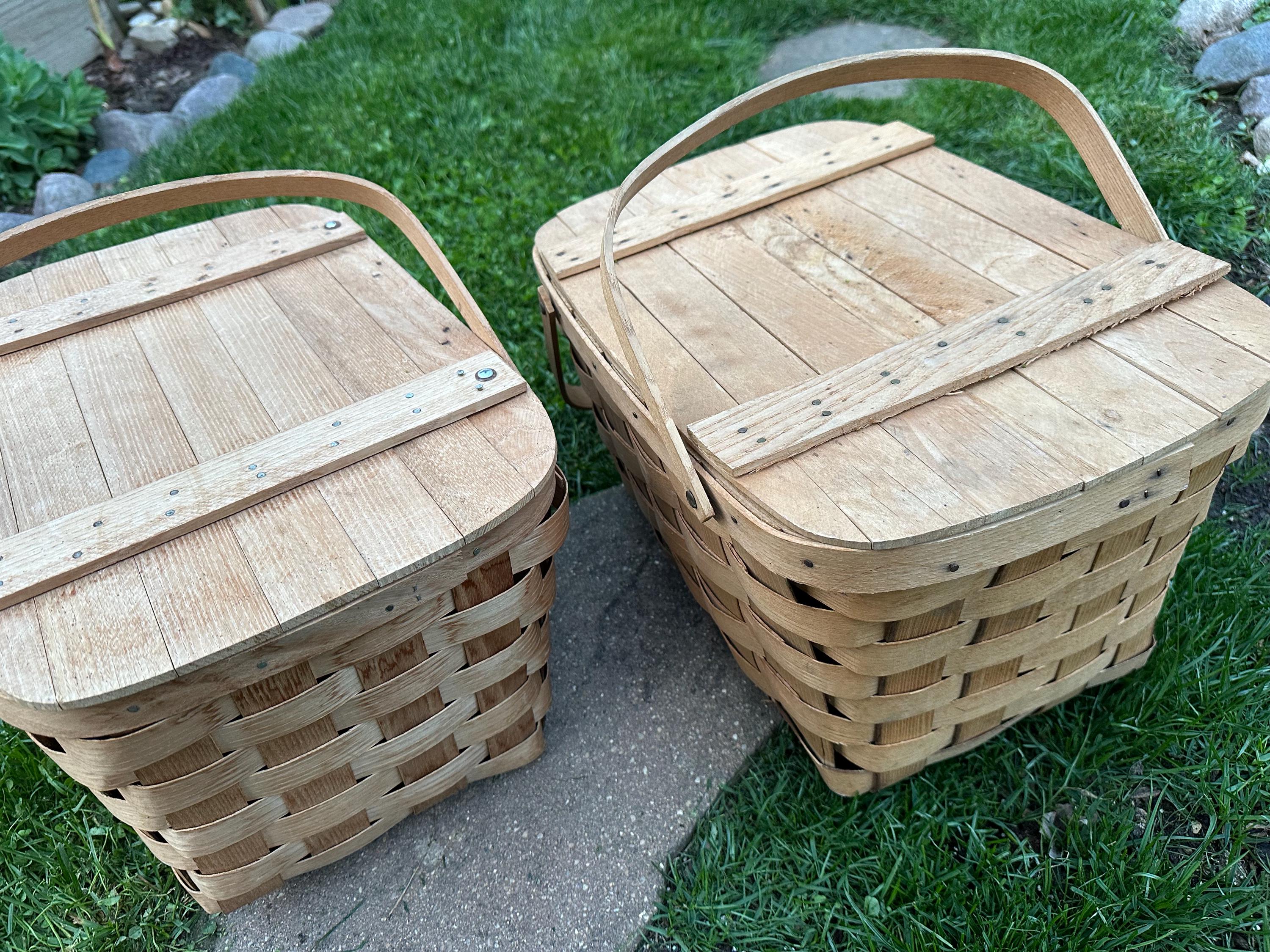Basketville Picnic Basket Putney Vermont Vintage - Etsy