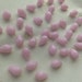 12 pieces Vintage Swarovski #5500 9x6mm Crystal Rose Alabaster Pink Briolette Drop Faceted Beads