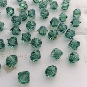 Swarovski #5301 Crystal Erinite Bicone Faceted Beads 4mm 5mm 6mm 8mm