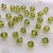 Swarovski #5301 Crystal Light Olivine Bicone Faceted Beads 4mm 6mm 8mm