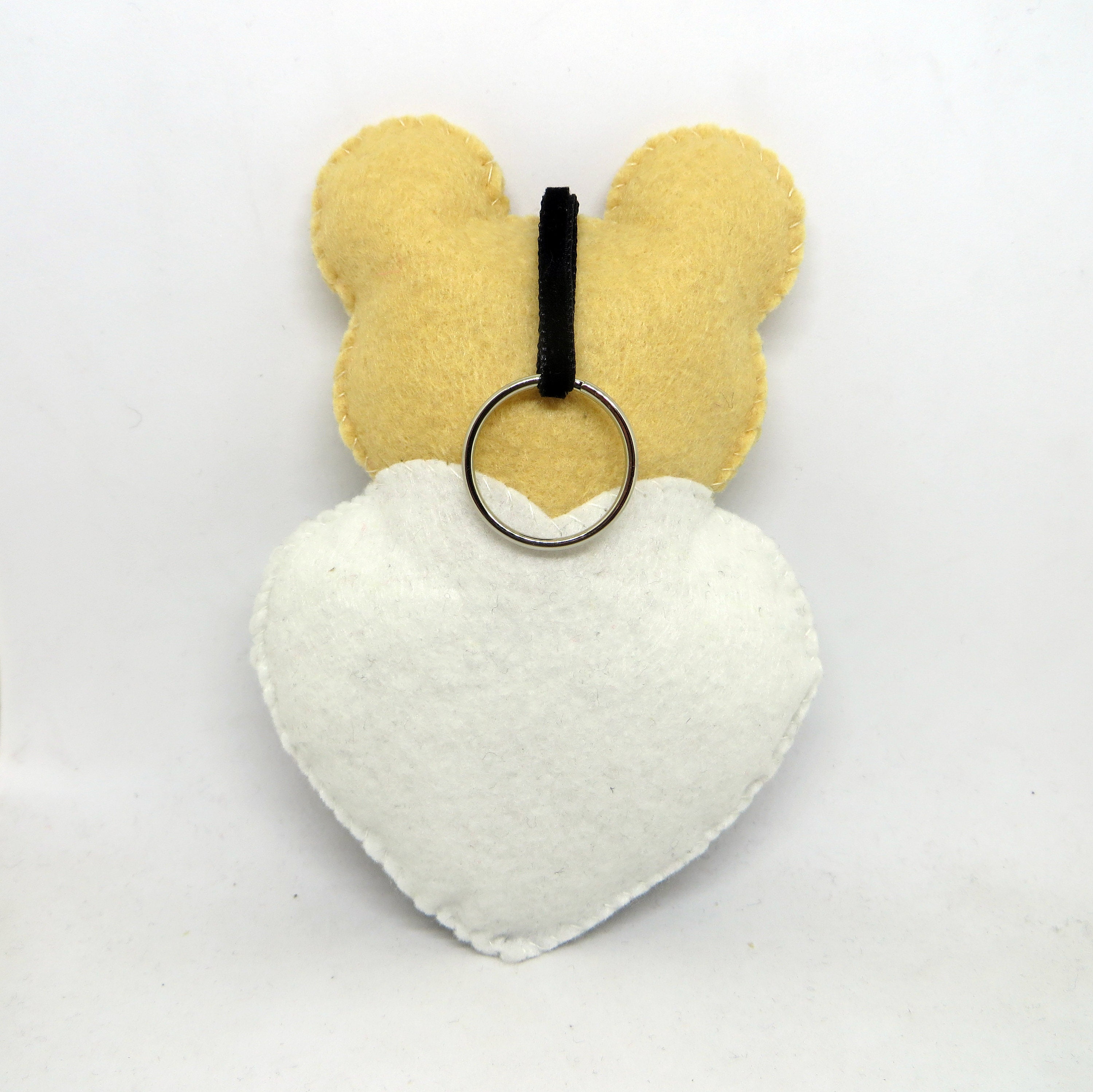 Archery plush bear quiver ornament in felt handmade Etsy