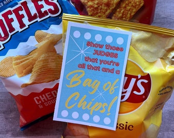 INSTANT DOWNLOAD Dance Cheer Competition Pop Rocks Printables Tags Rock ...