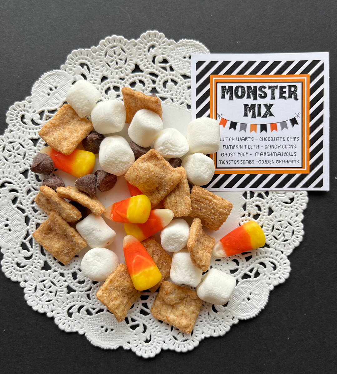 INSTANT DOWNLOAD Monster Mix Goblin Goodies Halloween Friend Gifts TAGS ...