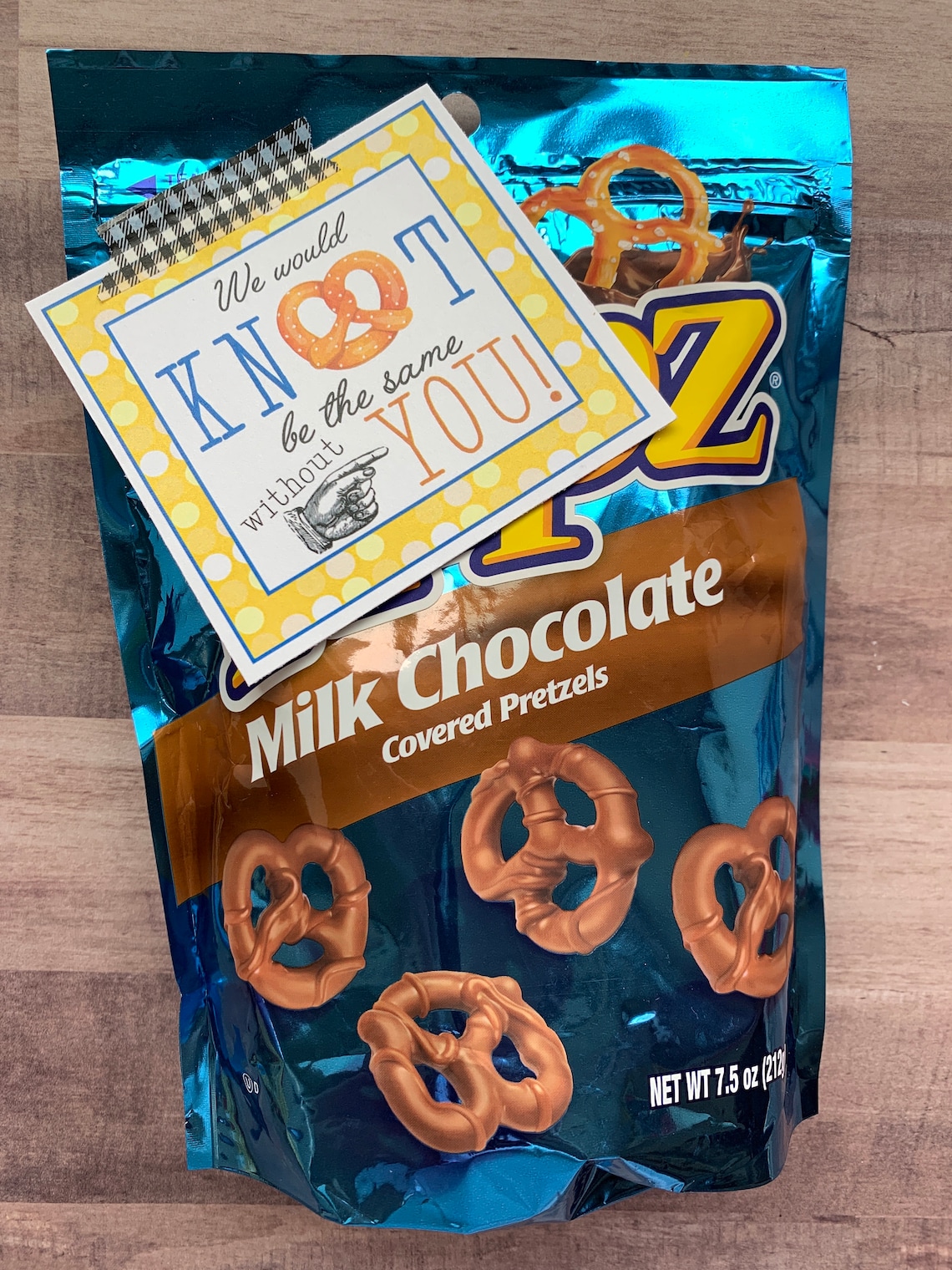 INSTANT DOWNLOAD Pretzel Appreciation Printables Flipz Thank - Etsy