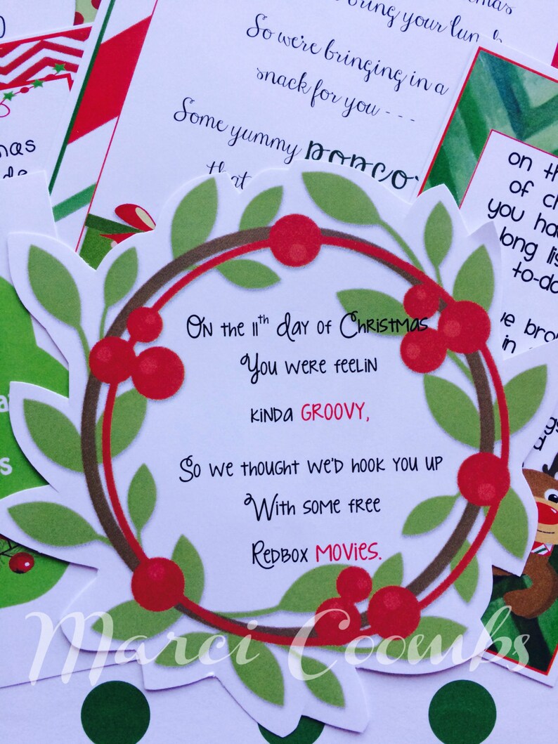 12 Days Of Christmas Printable Tags Secret Santa Labels For Teachers 12-days-of-christmas-printable-tags-secret-santa-labels-for-teachers