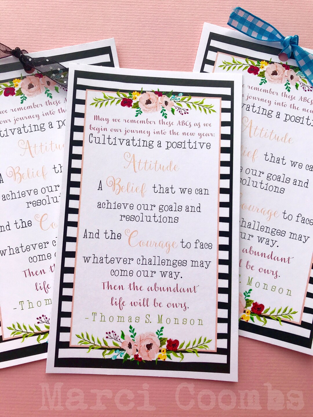 INSTANT DOWNLOAD Relief Society Birthday Tags Cards Bookmarks Thomas S ...