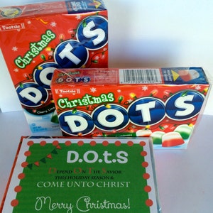 DIRECT DOWNLOAD STIPJES Tags kerstcadeaus jongedame afhankelijk van de Heiland Traktaties Kom tot Christus Huisbezoek ZHV