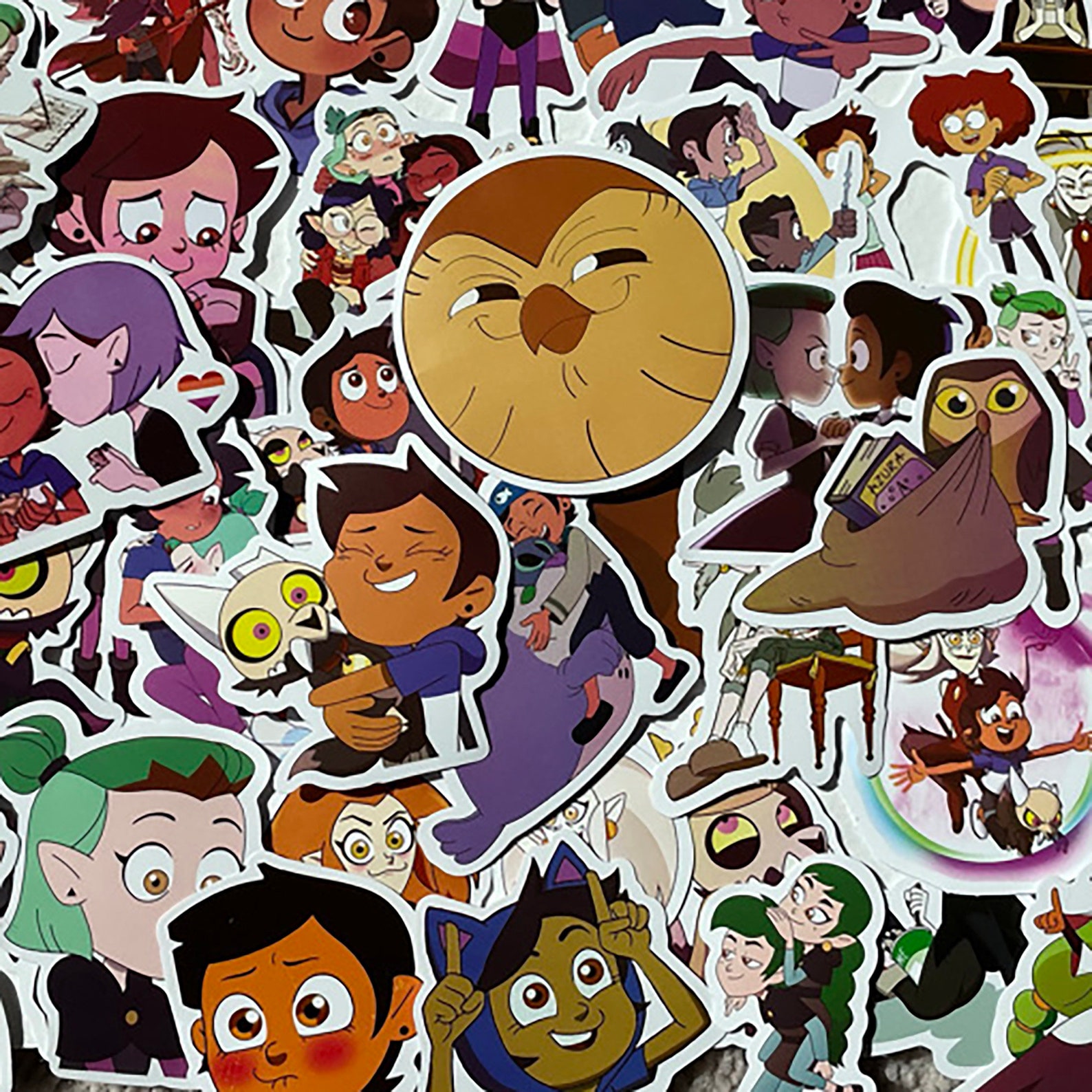 The OWL HOUSE Stickers Pack FREE Shipping 25/50 Pack Hunter Etsy
