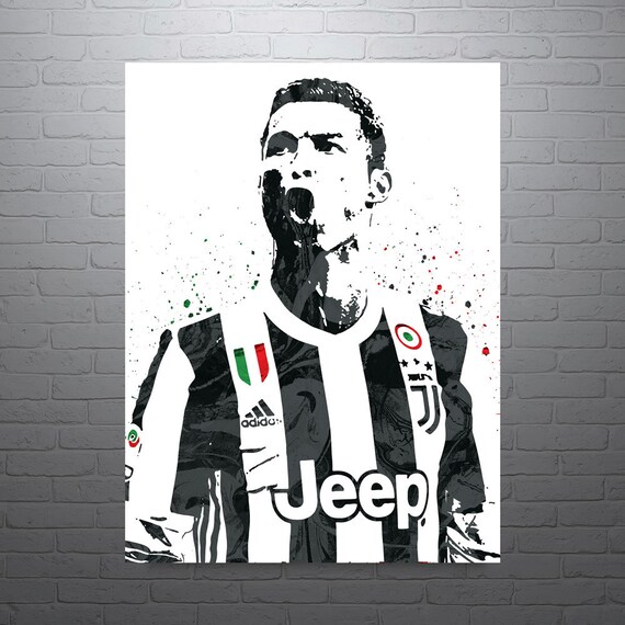 Cristiano Ronaldo Juventus Portugal Soccer Poster Sports Art | Etsy