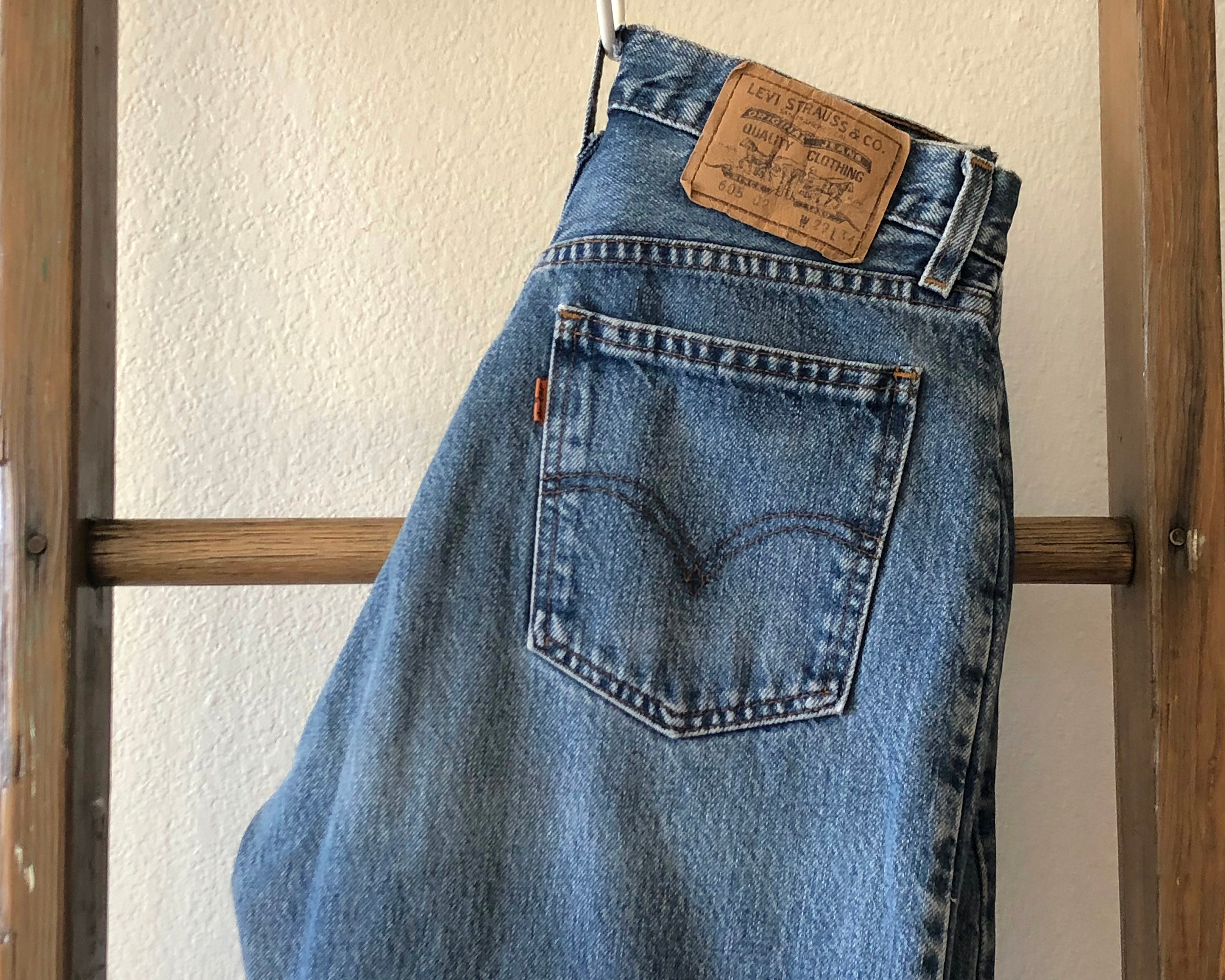 levi's 605 orange tab