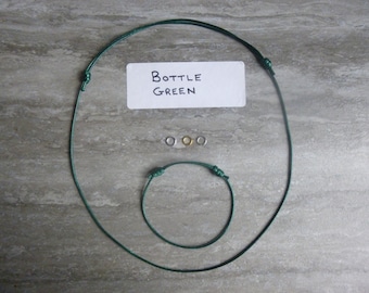 Sliding Knot Necklace & Bracelet Set