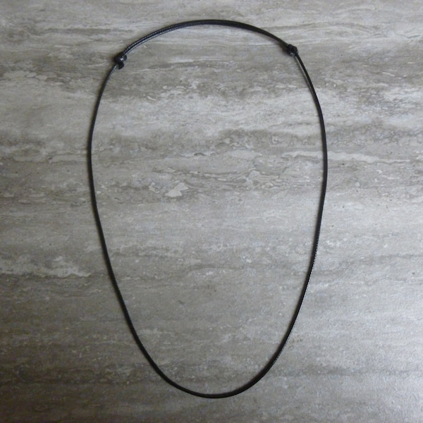 1,5 mm verstellbare Schiebeknoten Wachskordel Halskette/Choker.