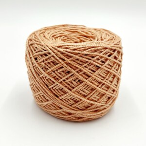 Natural Dyed Yarn DK Pima Cotton Dark Avocado image 1