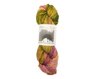 Hand Dyed Yarn - Merino Worsted - Hollywood Grape