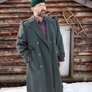 Surplus Wool Coat Etsy