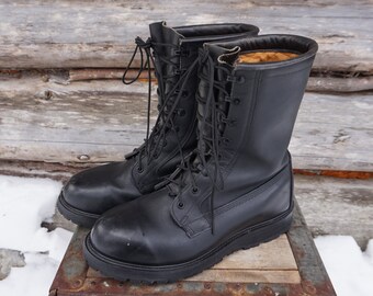 Cold Weather Combat Boots. Lined and 