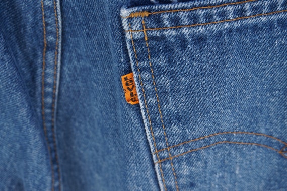 70s Levis Orange Tab Vintage Jeans. Made in the U… - image 5