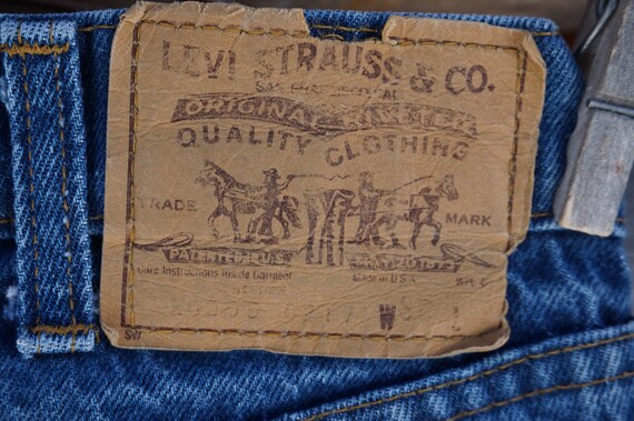 70s Levis Orange Tab Vintage Jeans. Made in the U… - image 6