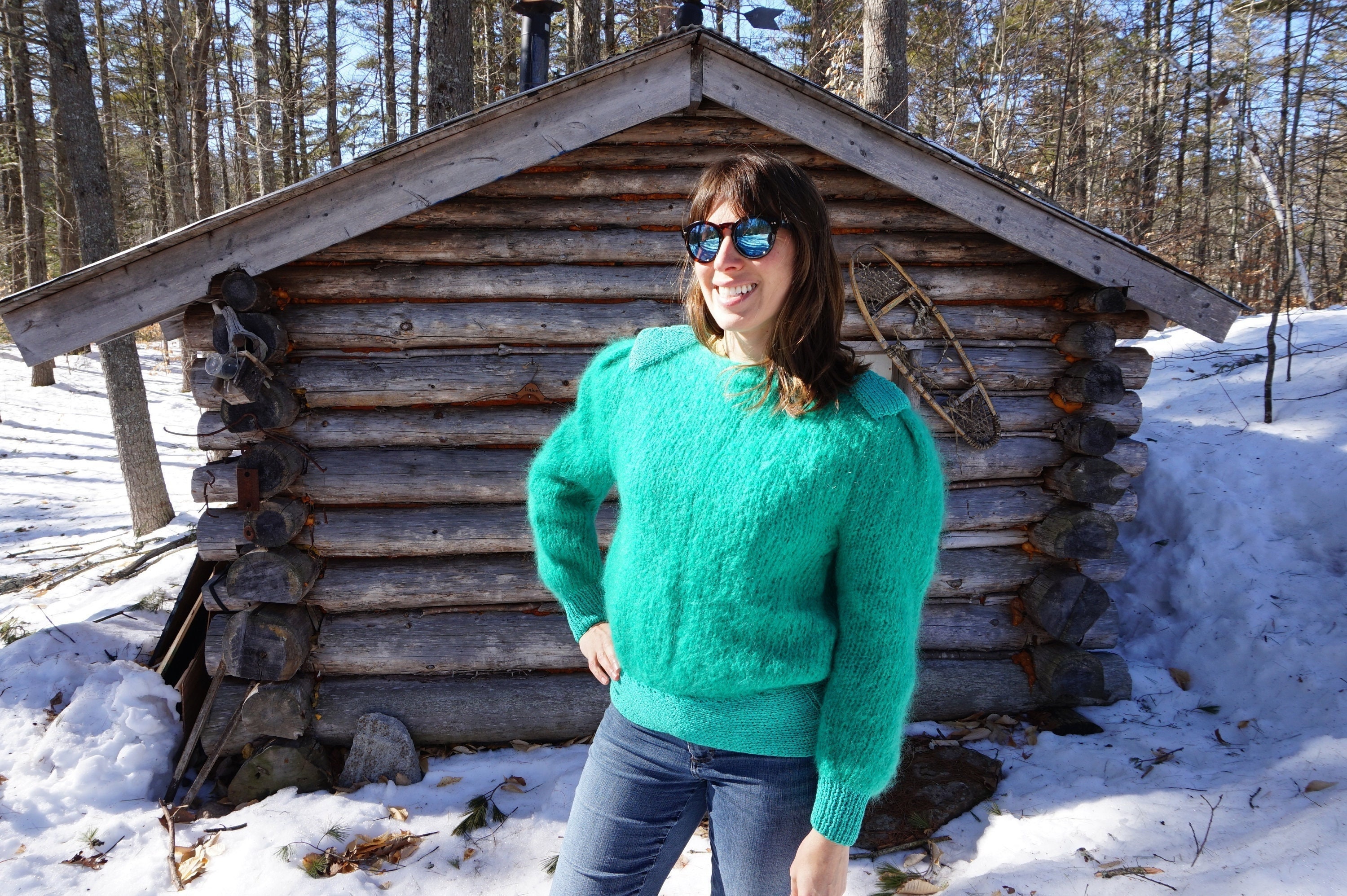 Pull De Noël Pour Homme – Sweater à Manches Longues En Polaire épaisse – Style Décontracté Festif Avec Motif Père Noël