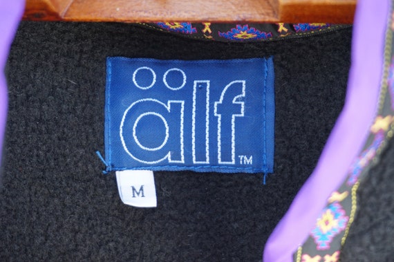 Crazy 80s / 90s Vintage Fleece Vest! Alf co. Pola… - image 8