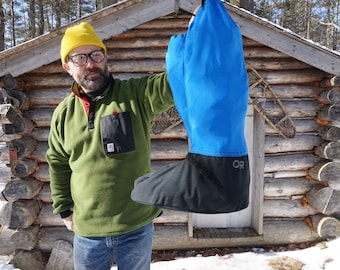 Vintage OR Outdoor Research Mountaineering Camp Slippers / Mukluks / Boots Made in the USA Like New. Men's Large See Details.