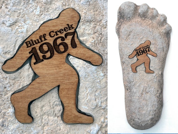 Bigfoot at Bluff Creek 1967 Patterson Gimlin Sasquatch Footprint