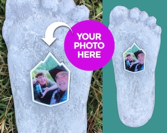 Photo personnalisée sur un Patterson - Gimlin Bigfoot Cast