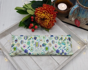 Lavender Eye Pillow: Cotton Eye Mask for Yoga, Sleep & Relaxation