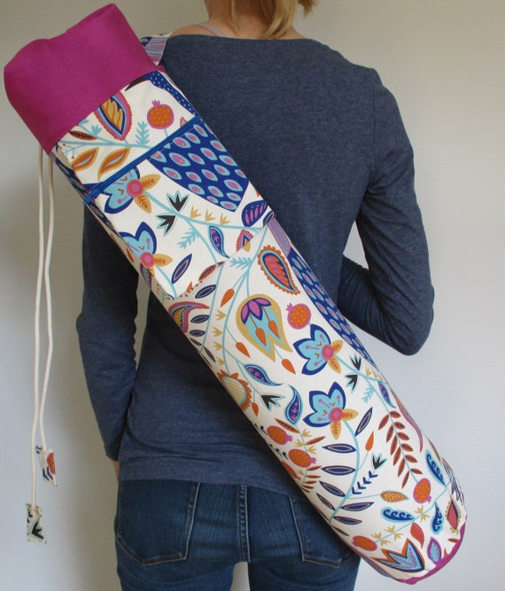 patterned yoga mat