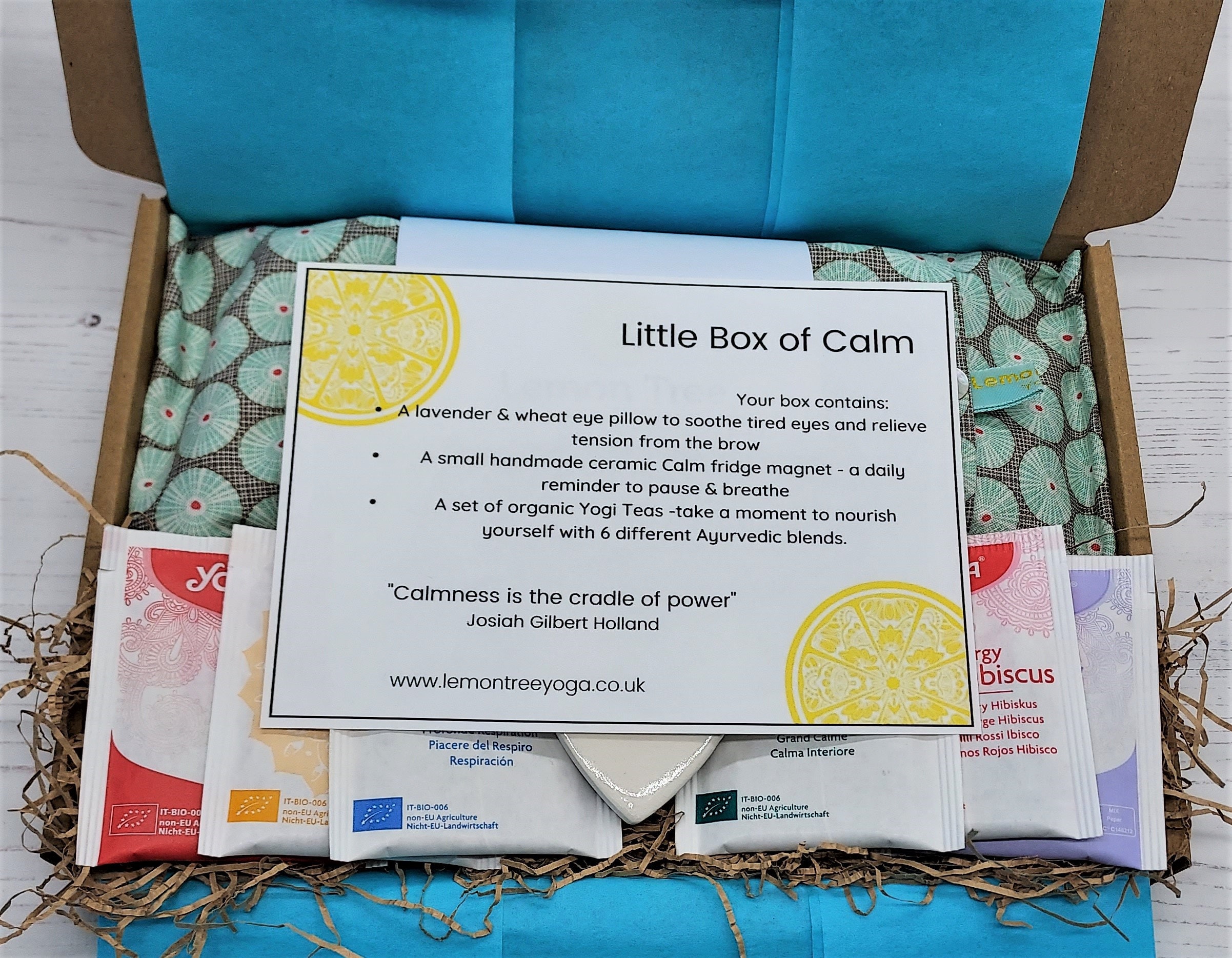 Little Box of Calm Yoga Gift Box Holistic Yoga Gift Set - Etsy UK