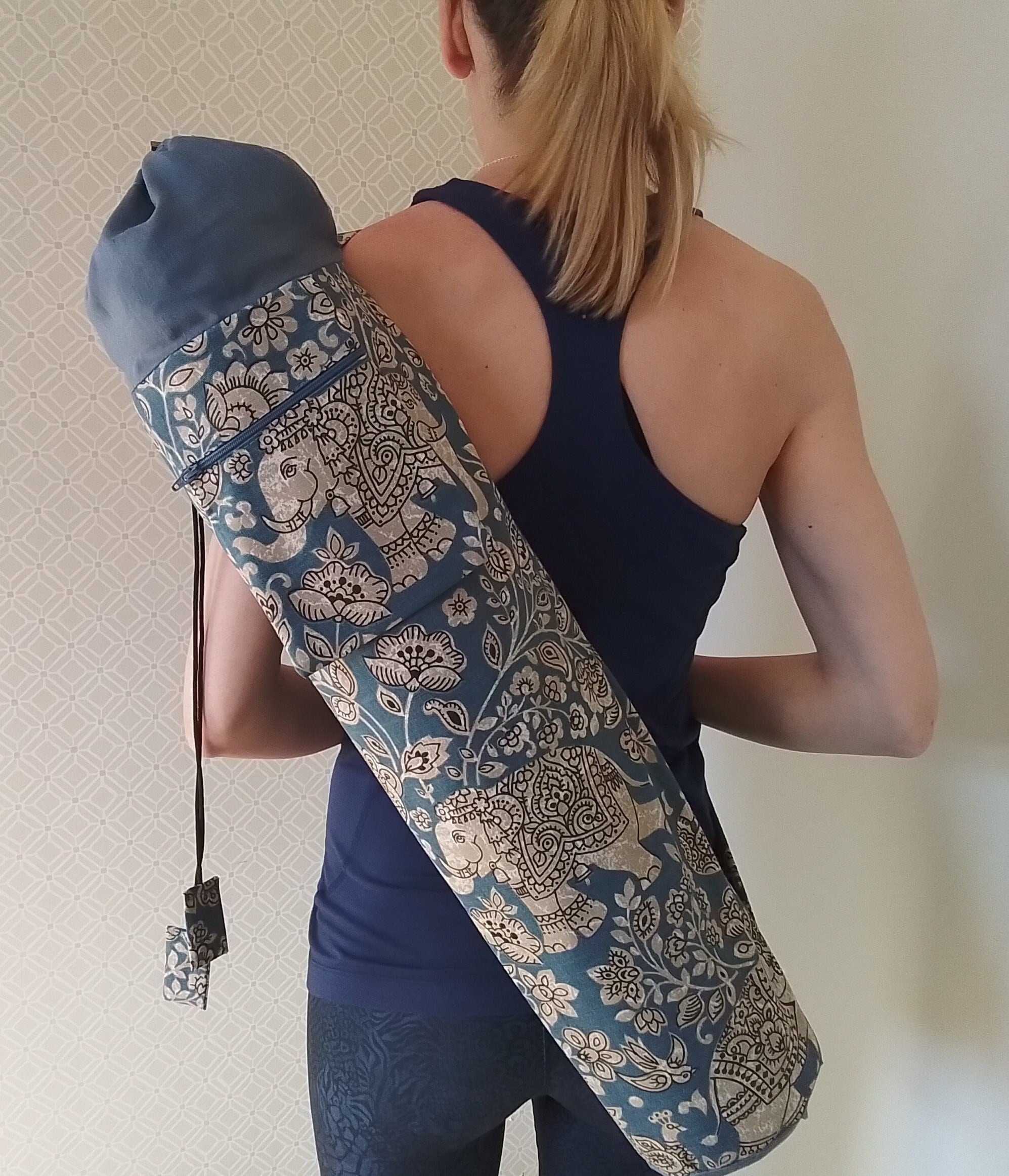 Waterproof Yoga Bag Large Yoga Sling Teachers Mat Bag Μinimalist