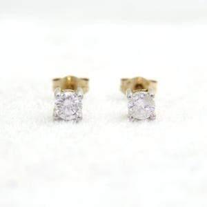 9ct Gold 0.40ct Diamond Stud Earrings