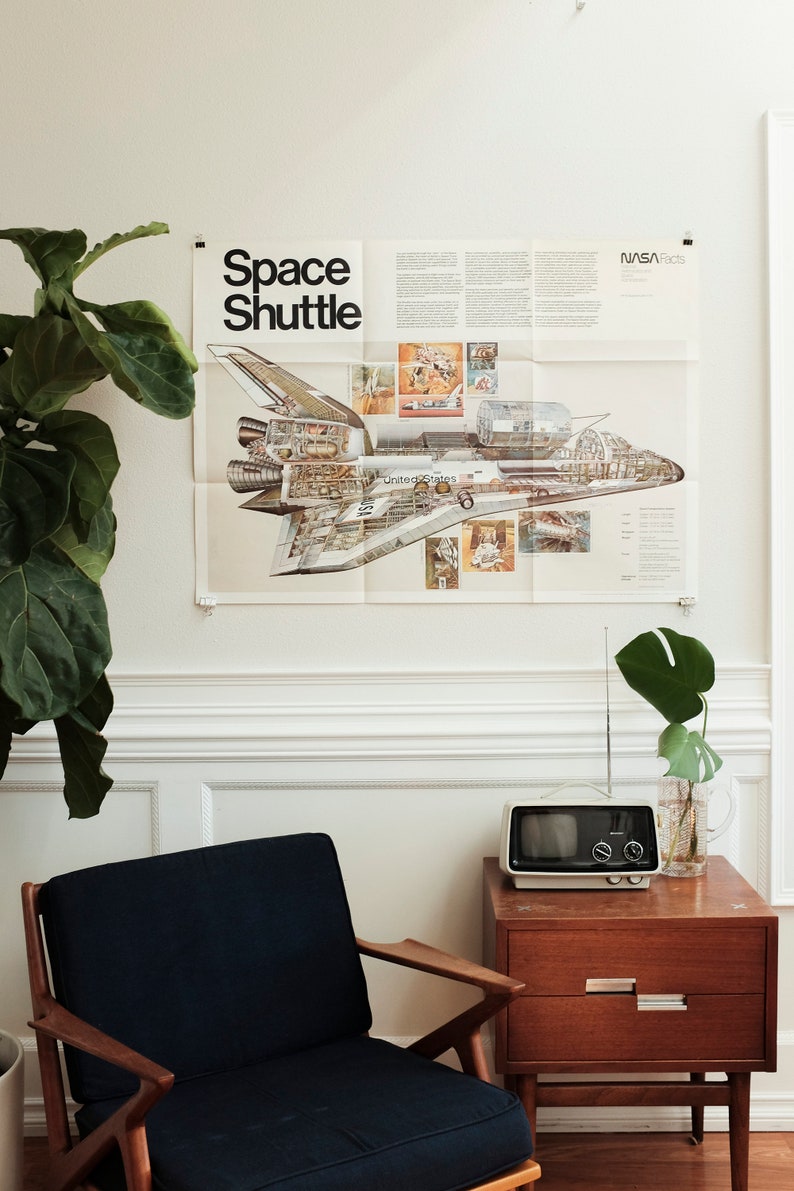 1978 Nasa Space Shuttle Poster image 1