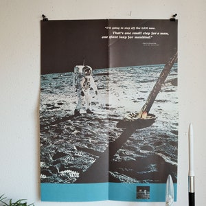 NASA 1969 One Small Step for Man poster image 5