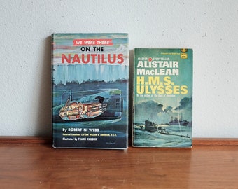 Set aus 2 Vintage Science Fiction Büchern