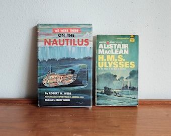 Set aus 2 Vintage Science Fiction Büchern