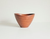Teak Bowl By Ernst Henriksen - Denmark
