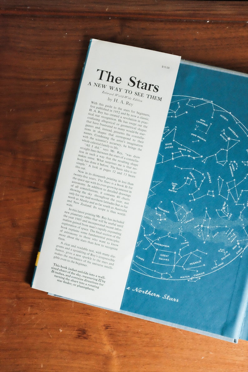 The Stars by H.A. Rey Rare Enlarged Worldwide edition image 3