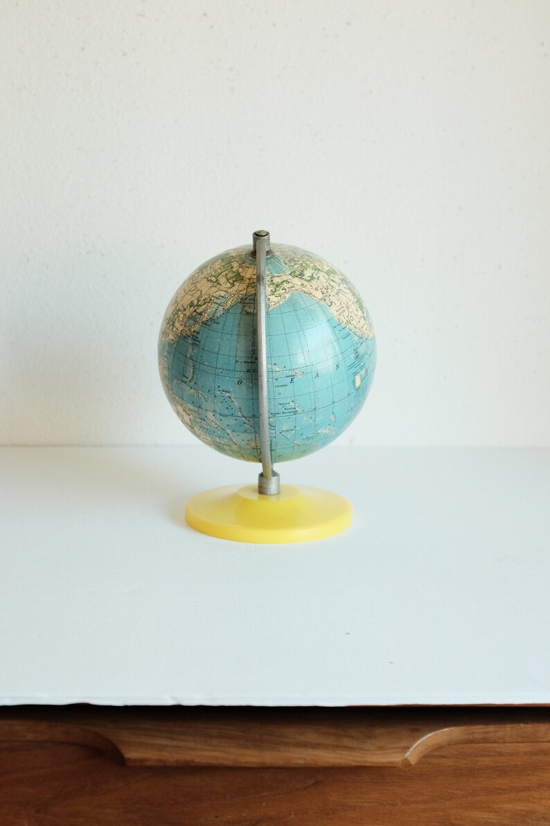Small Vintage Globe Polish image 4
