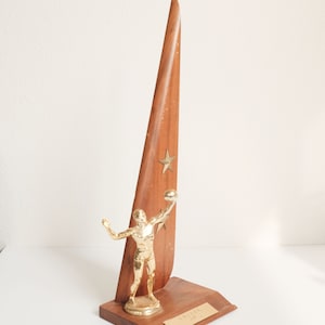 Vintage Volleyball Trophy image 3