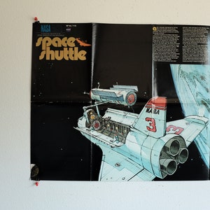 1972 スペースシャトルのポスター