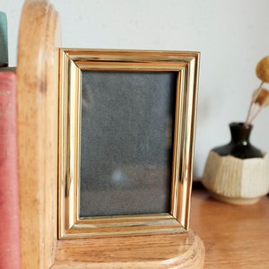 Brass and Wood Tennis Picture frame Bookends image 4