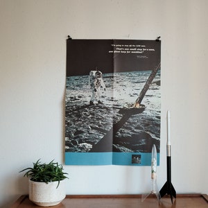 NASA 1969 One Small Step for Man poster image 1