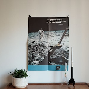 NASA 1969 One Small Step for Man-poster