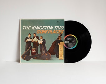 Vintage Vinyl Record Lp - The Kingston Trio, Goin' Places