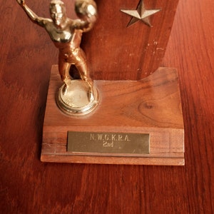 Vintage Volleyball Trophy image 2