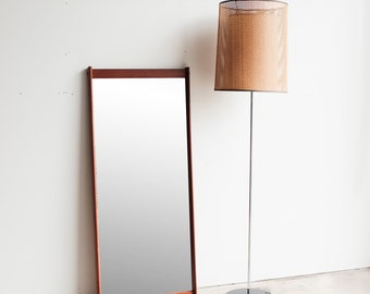 Rare Danish Teak Mirror MCM Aksel Kjersgaard Odder Denmark 1960s