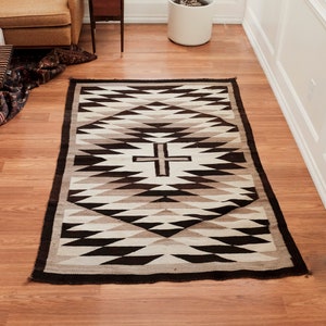 Large navajo Eye Dazzler Rug / Wall hanging image 5